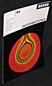 Zeiss. Informations. N°64. Quinzième année