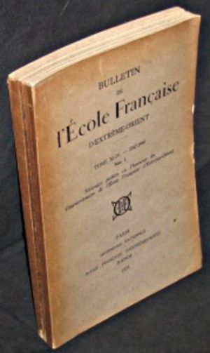 Bulletin de l'Ecole Française d'Extrême-Orient, tome XLIV - 1947-1950, fasc.1