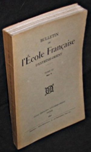 Bulletin de l'Ecole Française d'Extrême-Orient, tome LI, fasc.2