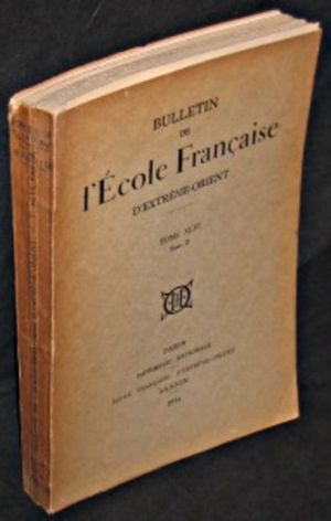 Bulletin de l'Ecole Française d'Extrême-Orient, tome XLVI, fasc.2