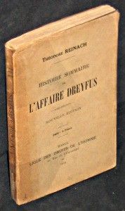 Histoire sommaire de l'Affaire Dreyfus