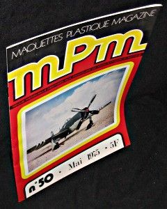 Maquettes-plastique MPM magazine. Suppplément de la revue radiomodélisme. Revue mensuelle destinée aux amateurs de maquettisme plastique. N°50 (mai 1975)