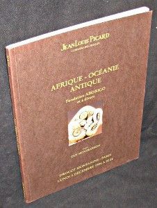 Afrique - Océanie antique. Fondation ABORIGO et à divers. Drouot Montaigne, Paris, lundi Décembre 1994 à 20h
