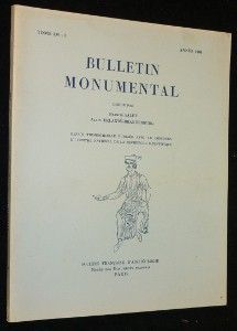 Bulletin monumental. Tome 138-I