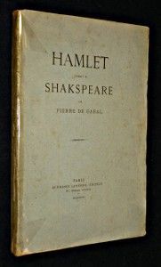 Hamlet. Traduit de Shakespeare