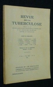 Revue de la tuberculose. 5e série, tome 12, n° 1-2 (1948)