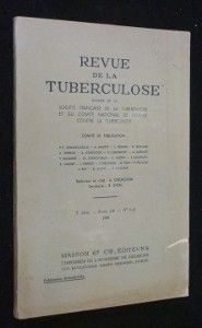 Revue de la tuberculose. 5e série, tome 13, n° 9-10 (1949)