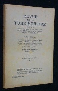 Revue de la tuberculose. 5e série, tome 14, n° 5-6 (1950)