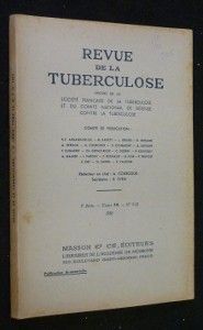 Revue de la tuberculose. 5e série, tome 14, n° 9-10 (1950)