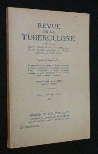 Revue de la tuberculose. 5e série, tome 15, n° 6 (1951)