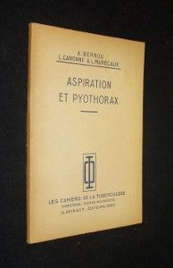 Aspiration et pyothorax. De l'utilisation des fortes dépressions pleurales dans le traitement des pyothorax tuberculeux