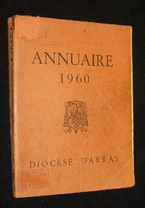 Annuaire du diocèse d'Arras. Année 1960