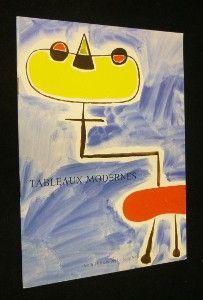 Tableaux modernes. Catalogue de la vente aux enchères à la galerie Drouot-Richelieu le 28 mars 1991