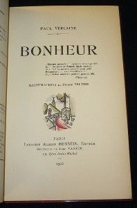 Bonheur (Poésies de Paul Verlaine)
