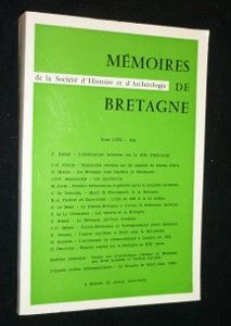 Mémoires de Bretagne de la Société d'histoire et d'archéologie, tome LVIII, 1981