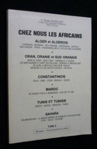 Chez nous les Africains (tomeX)