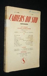 Cahiers du Sud, n° 339 : Aux origines du roman psychologique