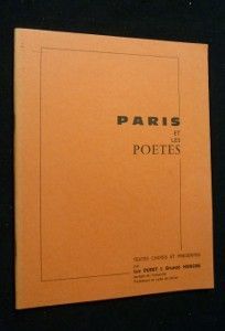 Paris et les poètes