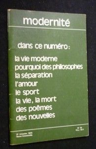Modernité, n° 10, 3e trimestre 1973
