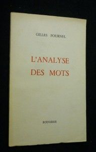 L'analyse des mots