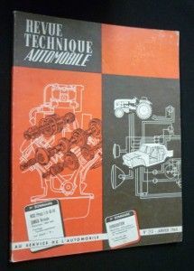 Revue technique automobile, n° 213, janvier 1964