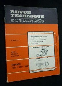 Revue technique automobile, n° 266, juin 1968