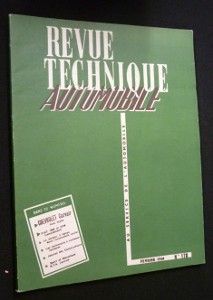 Revue technique automobile, n° 178, février 1961