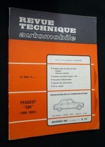 Revue technique automobile, n° 271, novembre 1968