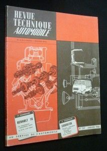 Revue technique automobile, n° 237, janvier 1966