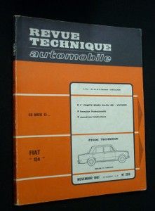 Revue technique automobile, n° 259, novembre 1967