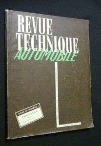Revue technique automobile, n° 84, avril 1953