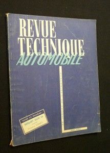 Revue technique automobile, n° 97, mai 1954