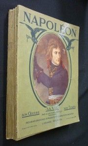 Napoléon n° 1 à 14 sauf le 13, et le fascicule de la table des matières (14 volumes)