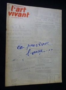 Chroniques de l'art vivant, n° 33, octobre 1972 : La province bouge...