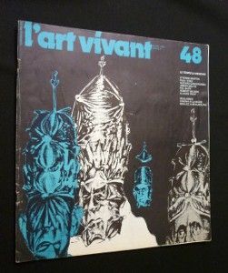 Chroniques de l'art vivant, n° 48, avril 1974 : Le temps/La mémoire