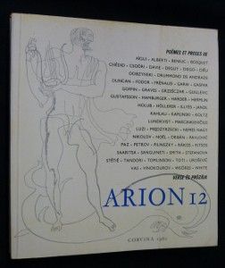 Arion 12 ; poèmes et proses de...