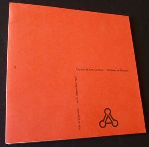 Voir et s'asseoir. Espace de l'art concret, Château de Mouans, avril-septembre 1991