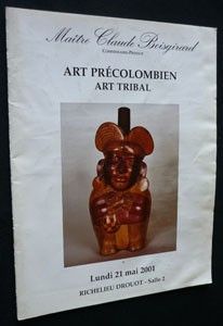 Art précolombien. Art tribal. lundi 21 mai 2001, Richelieu Drouot