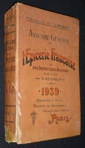 Annuaire général de l'épicerie française et des industries annexes