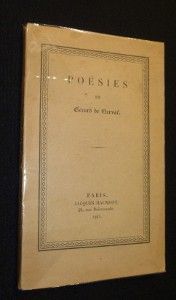 Poésie de Gérard de Nerval