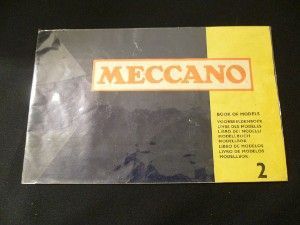 Meccano, livre de modèles