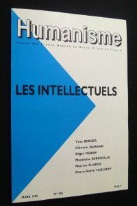 Humanisme, 203, mars 1992 : Les intellectuels