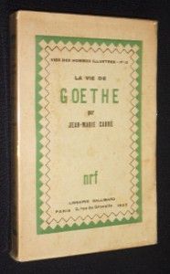 La vie de Goethe