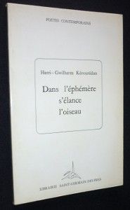 Dans l'éphémère s'élance l'oiseau