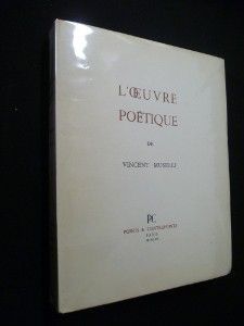 L'Oeuvre poétique de Vincent Muselli