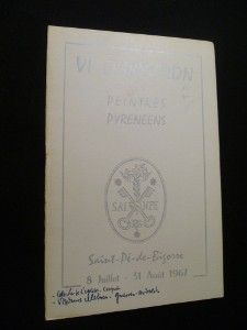 VIe exposition des peintres pyrénéens, Saint-Pé-de-Bigorre 8 juillet-31 août 1967