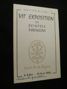 VIIe exposition des peintres pyrénéens, Saint-Pé-de-Bigorre 6 juillet-31 août 1968