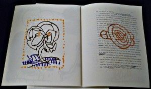 Un mannequin sur le trottoir / remarques au pinceau