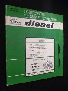 Revue technique diesel, n° 33 D, septembre-octobre 1968