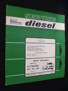 Service diesel, n° 27 D, septembre-octobre 1967